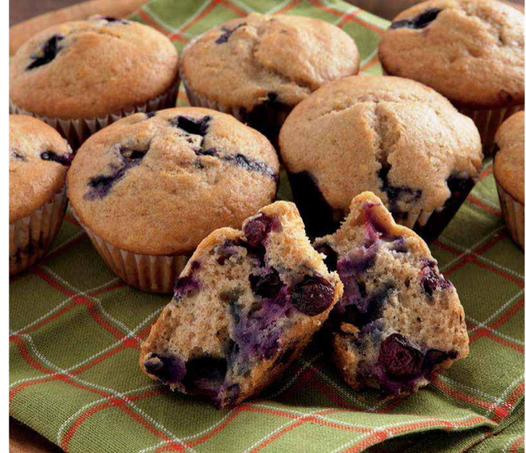 Delicious Blueberry Mufﬁns