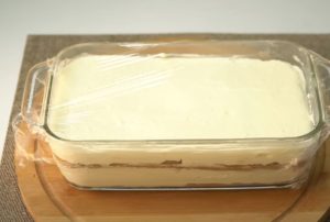 Vanilla cream | Tiramisu Poke Cake