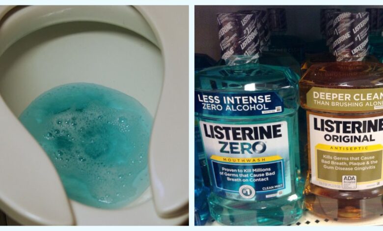 10 Brilliant Ways to Clean Your Home with Listerine Mouthwash
