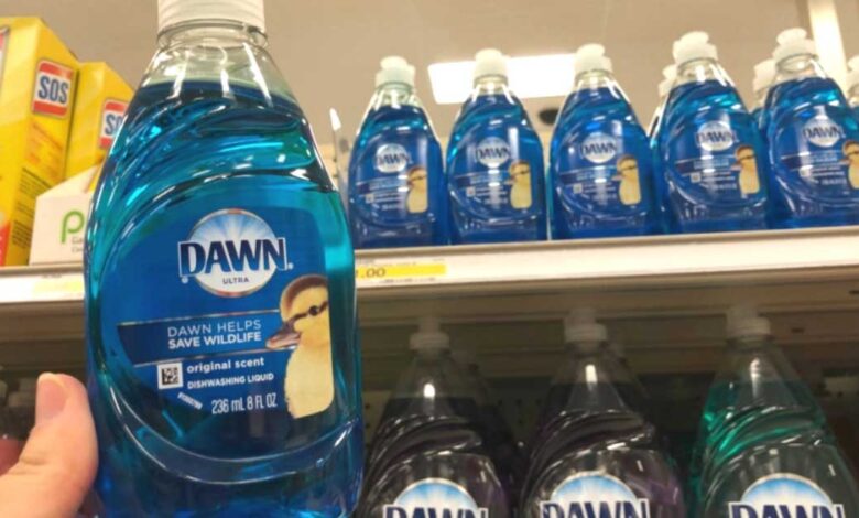 25 uses for blue dawn that have nothing to do with dishwashing