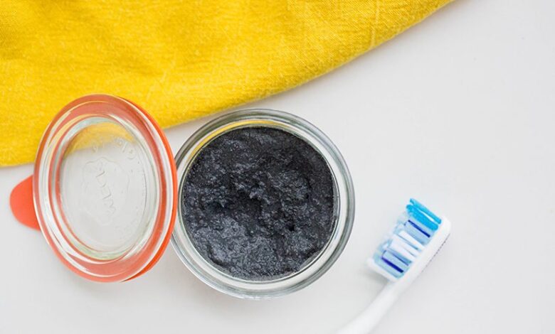 DIY Homemade Activated Charcoal Toothpaste for Teeth Whitening