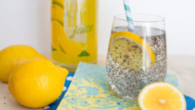 Get Rid Of Every Inch Of Fat In Your Body With Lemon And Chia Water!