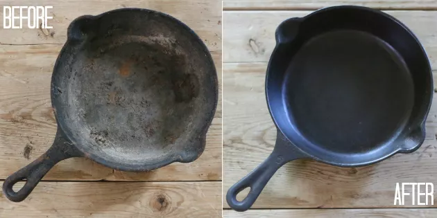 How to Clean & Restore a Cast Iron Skillet