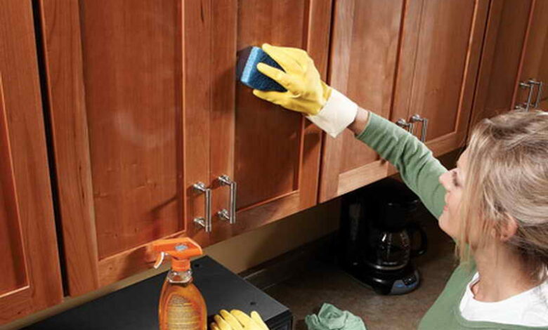 How To Clean Your Wooden Kitchen Cabinets Without Damaging Them