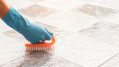 How To Deep-Clean Shower And Kitchen Grout