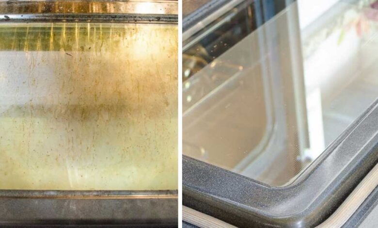 How To Efficiently Clean The Oven’s Glass Door