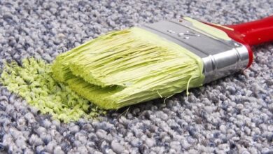 How To Get Paint Out Of Your Carpet.