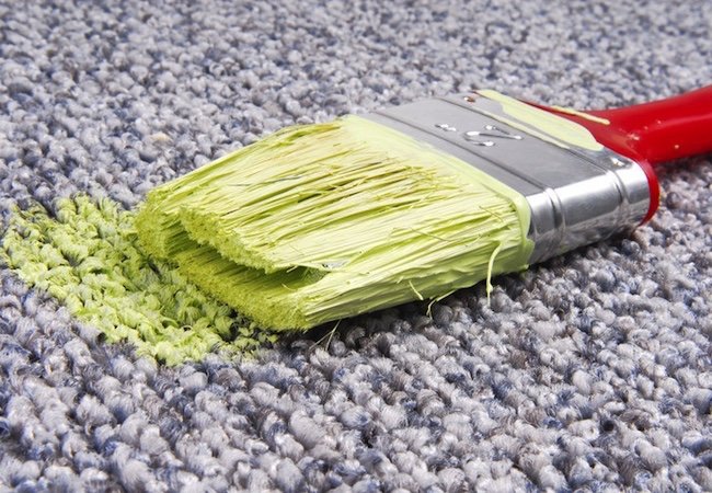 How To Get Paint Out Of Your Carpet.