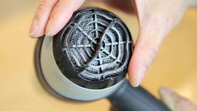 How To Properly Clean Your Hairdryer.