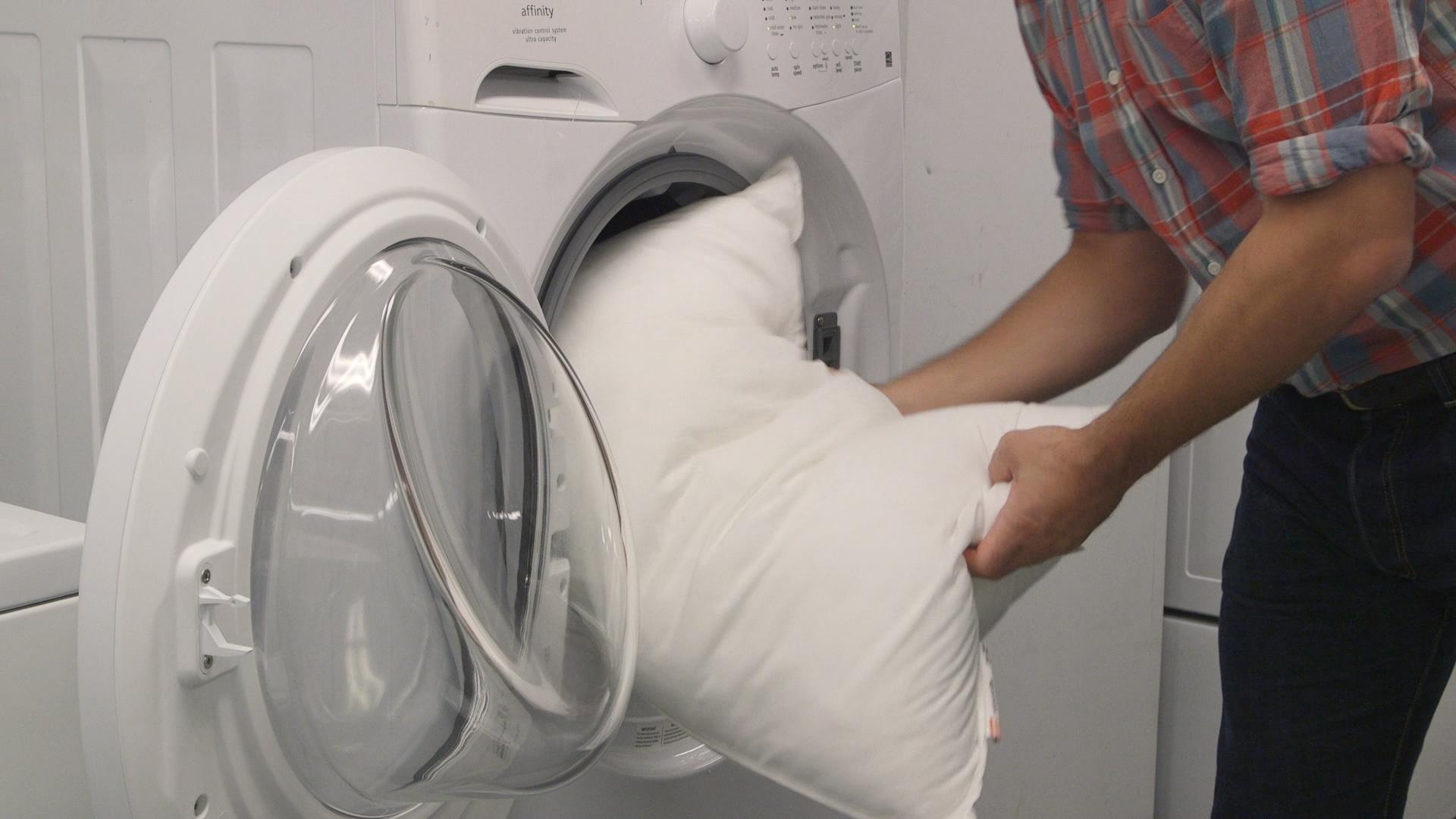How To Properly Wash And Care For Pillows.