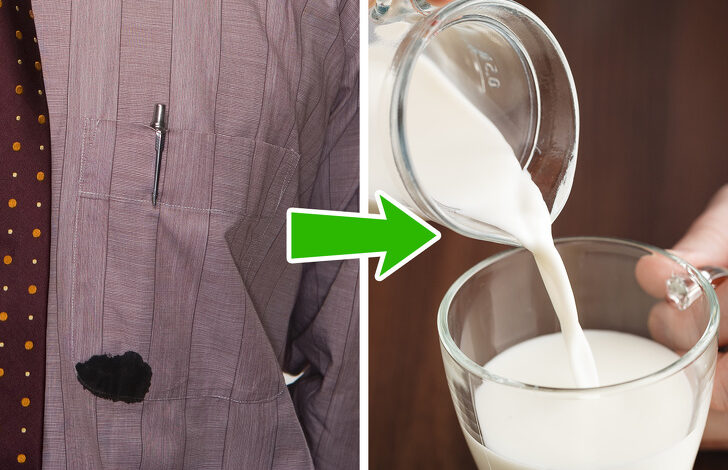 Remove These Three Stubborn Stains Easily Using Milk!