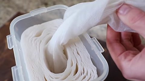 This DIY Disinfecting Wipes Recipe Will Clean Your Whole House In A Swipe!