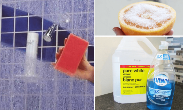 This DIY Solution Will Make Your Shower Cleaning Routine Easier And Faster.