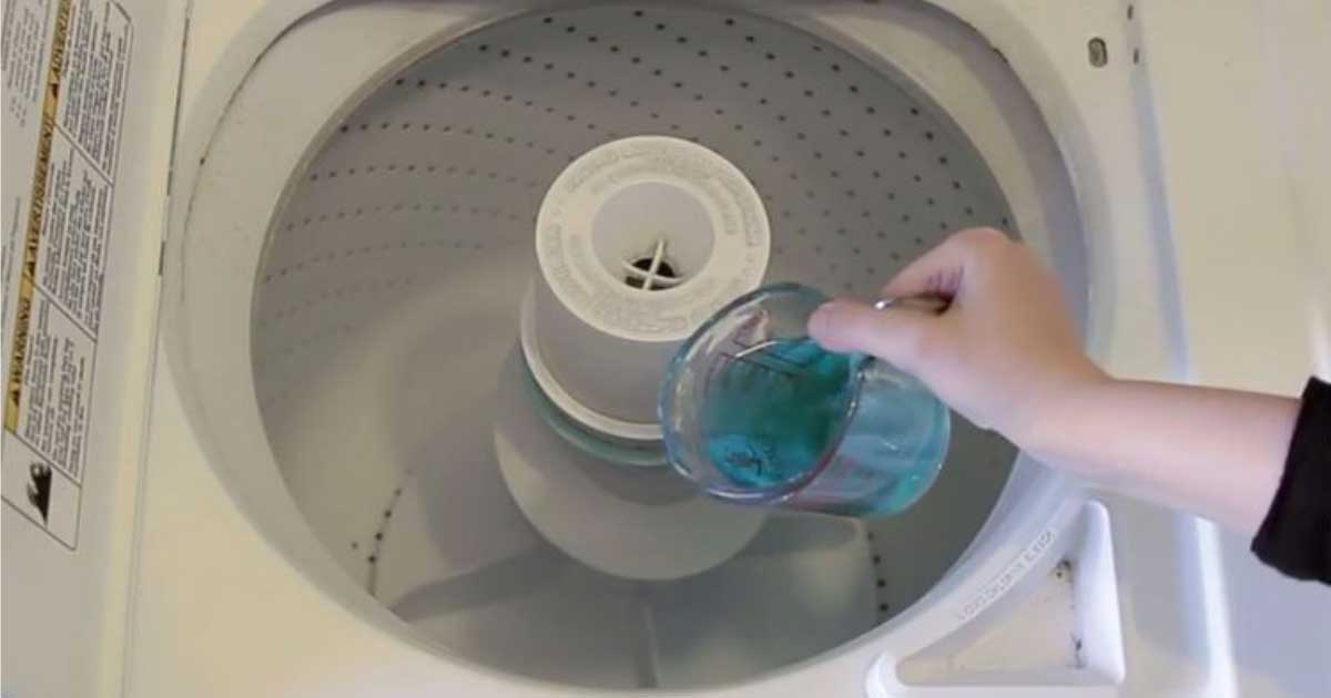 Why should we put mouthwash in our washing machines?