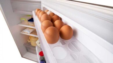 Why You Should Not Keep Eggs In The Door Of The Fridge