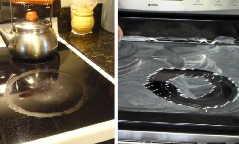 8 Quick And Easy Ways To Make Your Glass-Top Stove Clean Again