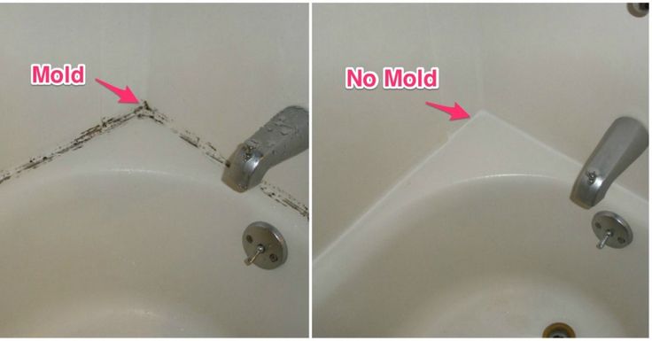 Best way to remove mold and stains from shower and tub caulking