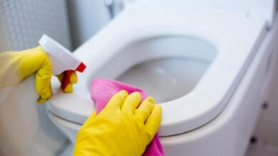 How To Clean Your Whole Bathroom In 5 Minutes.