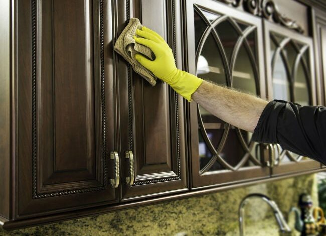 How To: Remove Grease From Kitchen Cabinets