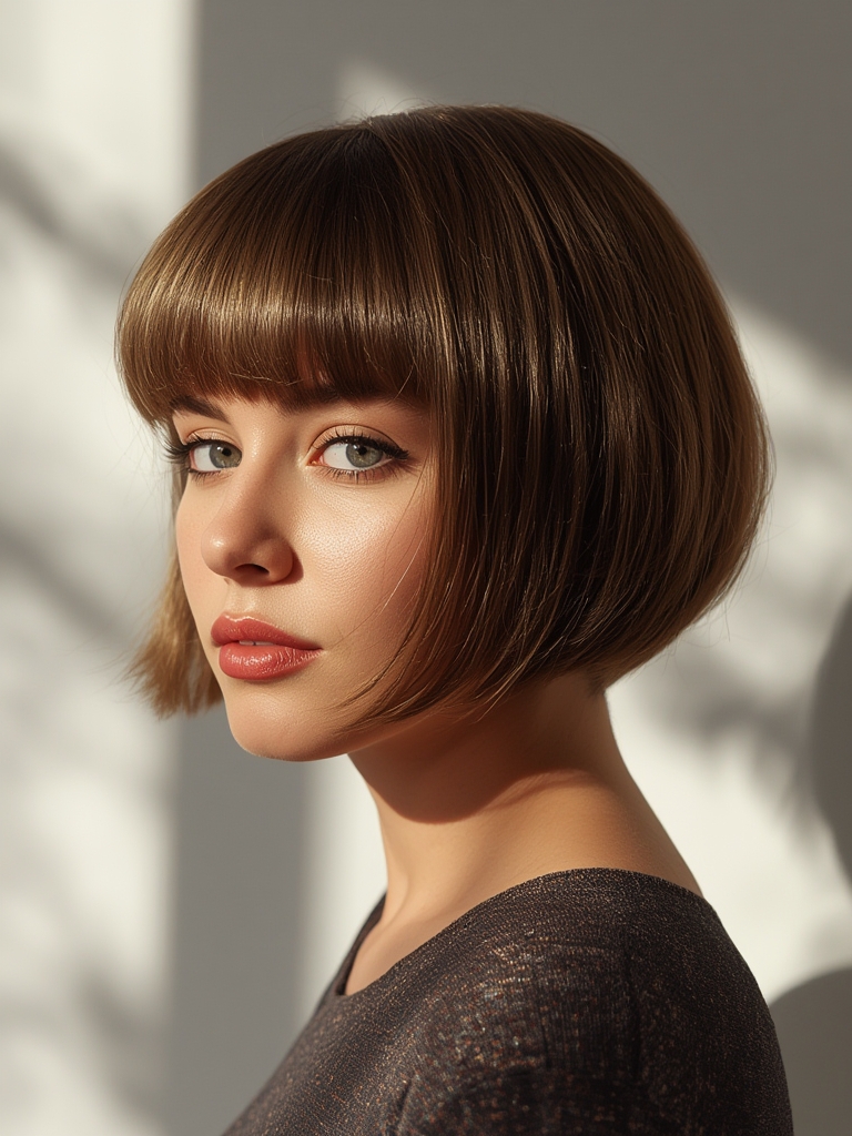 Razor Cut Bob 30 Styles - Stunning Chic 8 A classic razor cut bob with contemporary charm